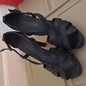 Summer vibes black platform